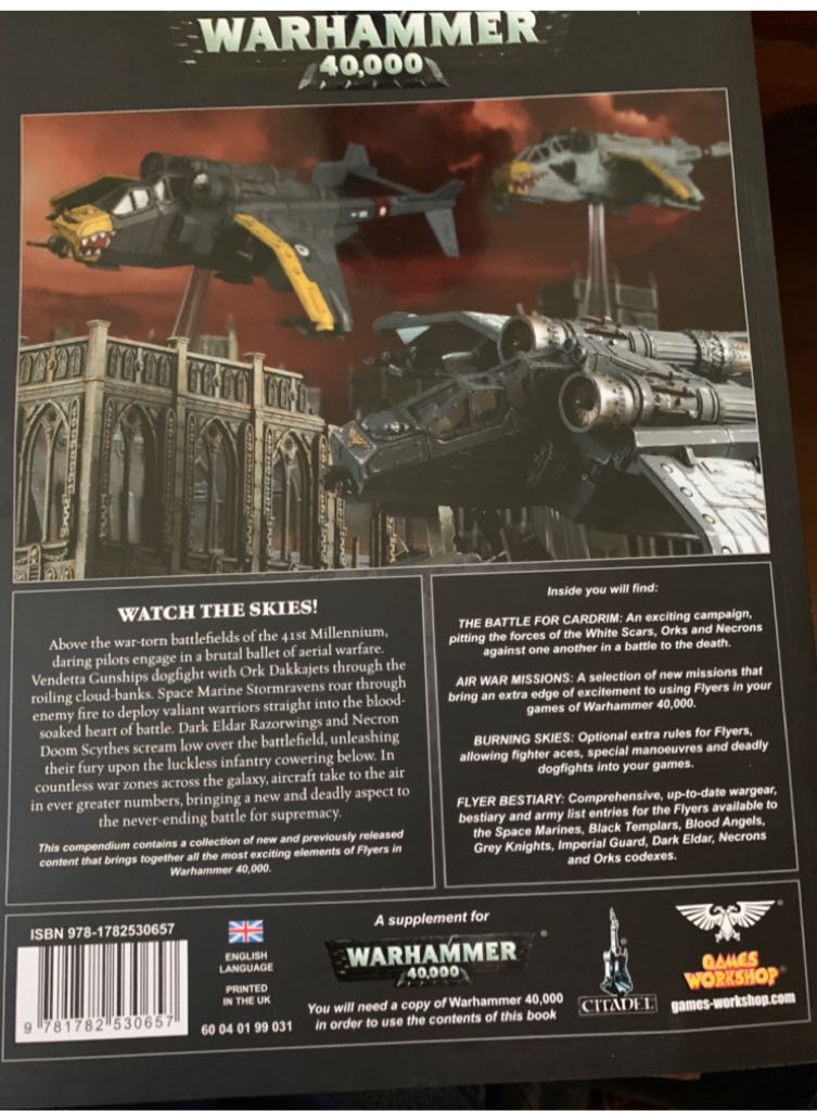 Warhammer 40000 Death From The Sky  board game collectible - Main Image 2