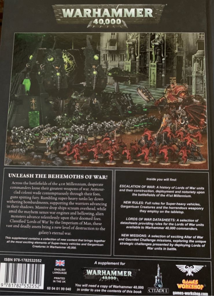 Warhammer 40000 Escalation  board game collectible - Main Image 2