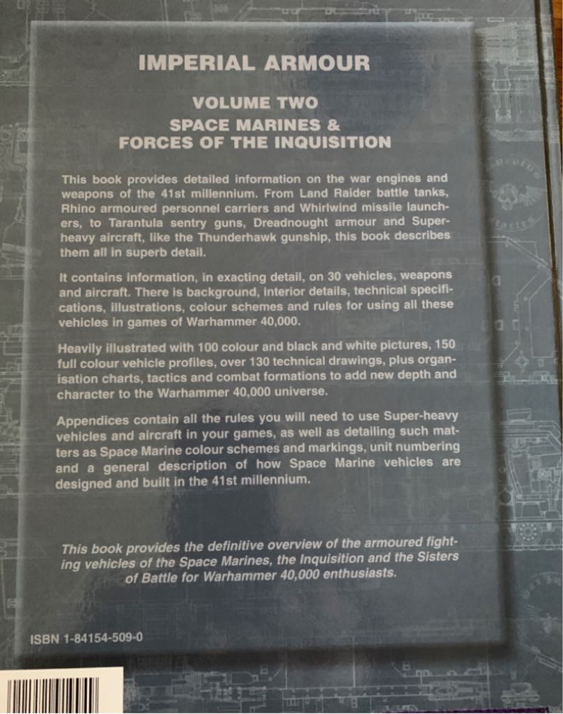 Warhammer 40000 Forge World- IMPERIAL ARMOUR V.2  board game collectible [Barcode 5011921919949] - Main Image 2