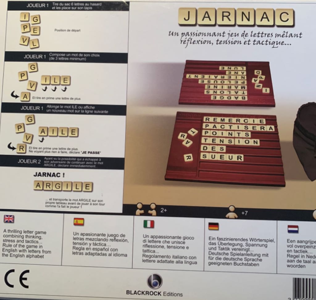 Jarnac  (2) board game collectible [Barcode 3770000282047] - Main Image 2