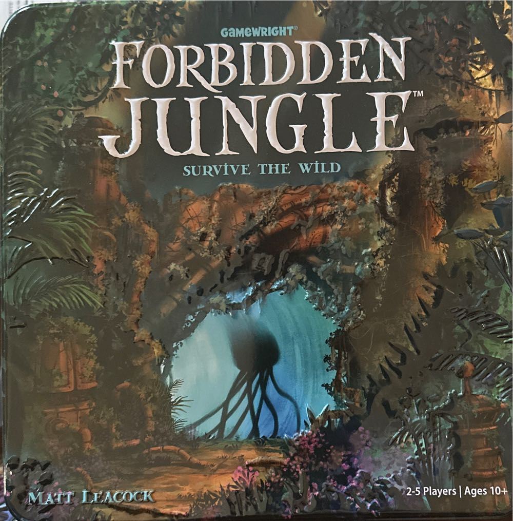 Forbidden Jungle  (5) board game collectible [Barcode 759751004293] - Main Image 2