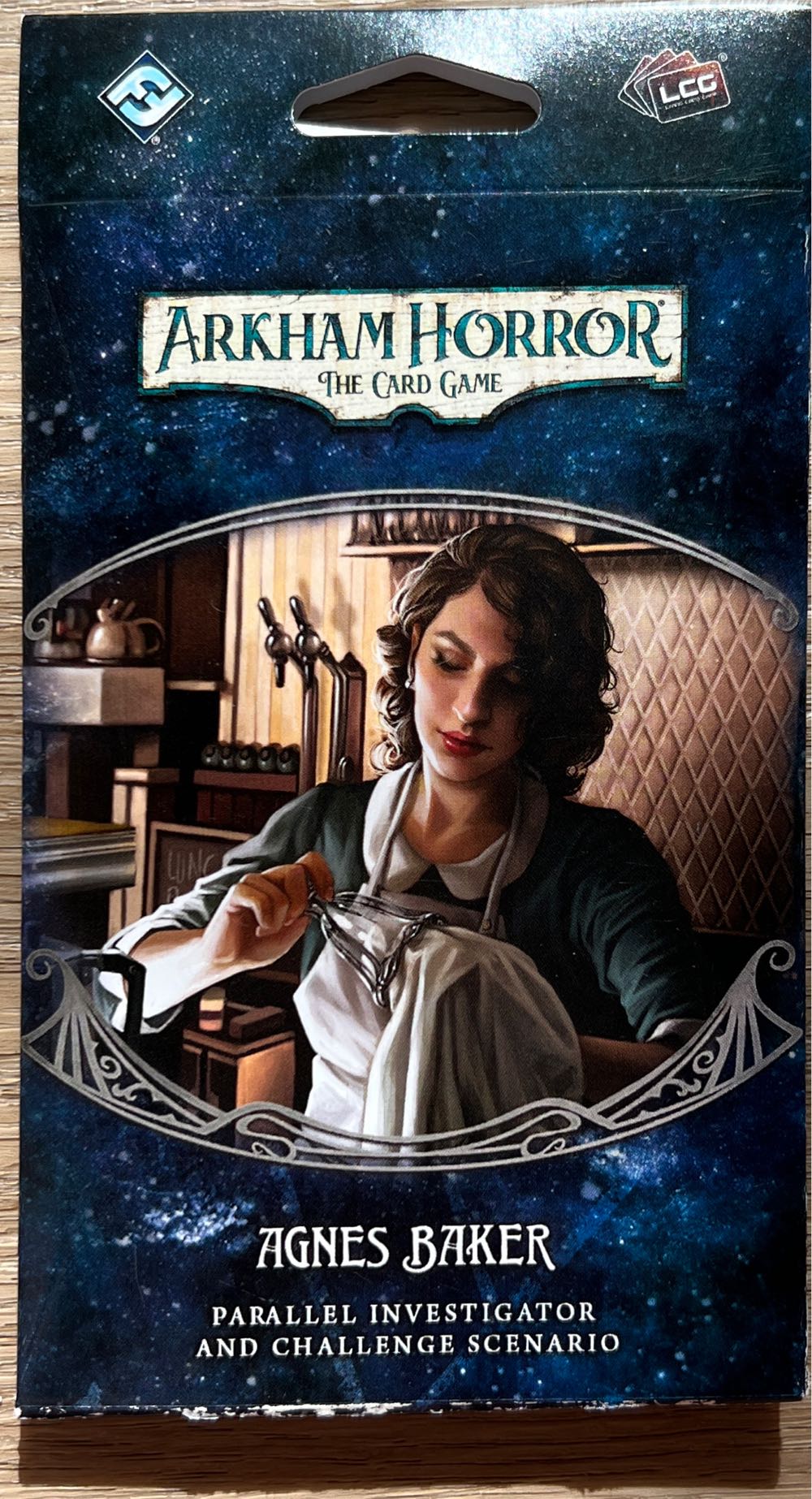 Arkham Horror: The Card Game Agnes Baker Parallel ...  board game collectible [Barcode 841333117801] - Main Image 3