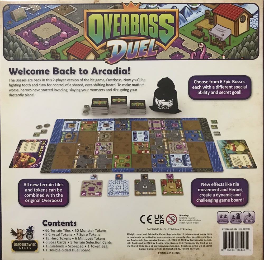 Overboss: Duel  (2) board game collectible [Barcode 856934004481] - Main Image 2