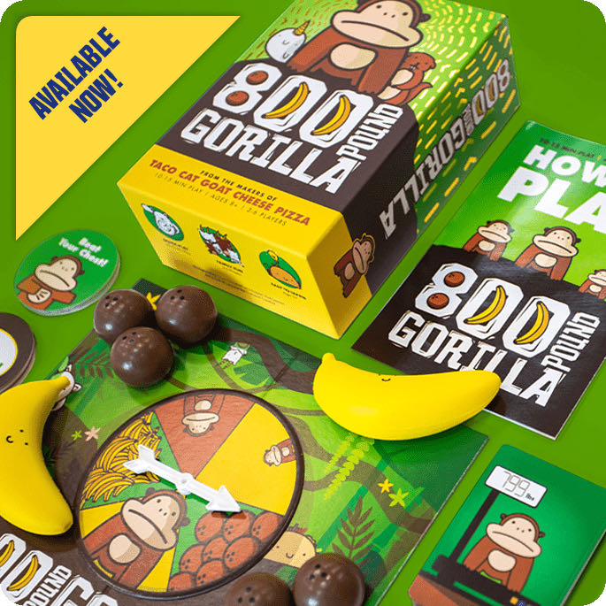 800 Pound Gorilla  (2-6) board game collectible [Barcode 855836006265] - Main Image 2