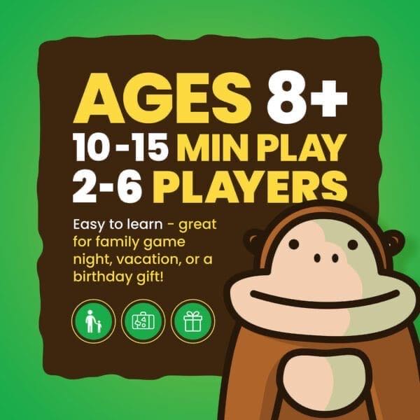 800 Pound Gorilla  (2-6) board game collectible [Barcode 855836006265] - Main Image 3