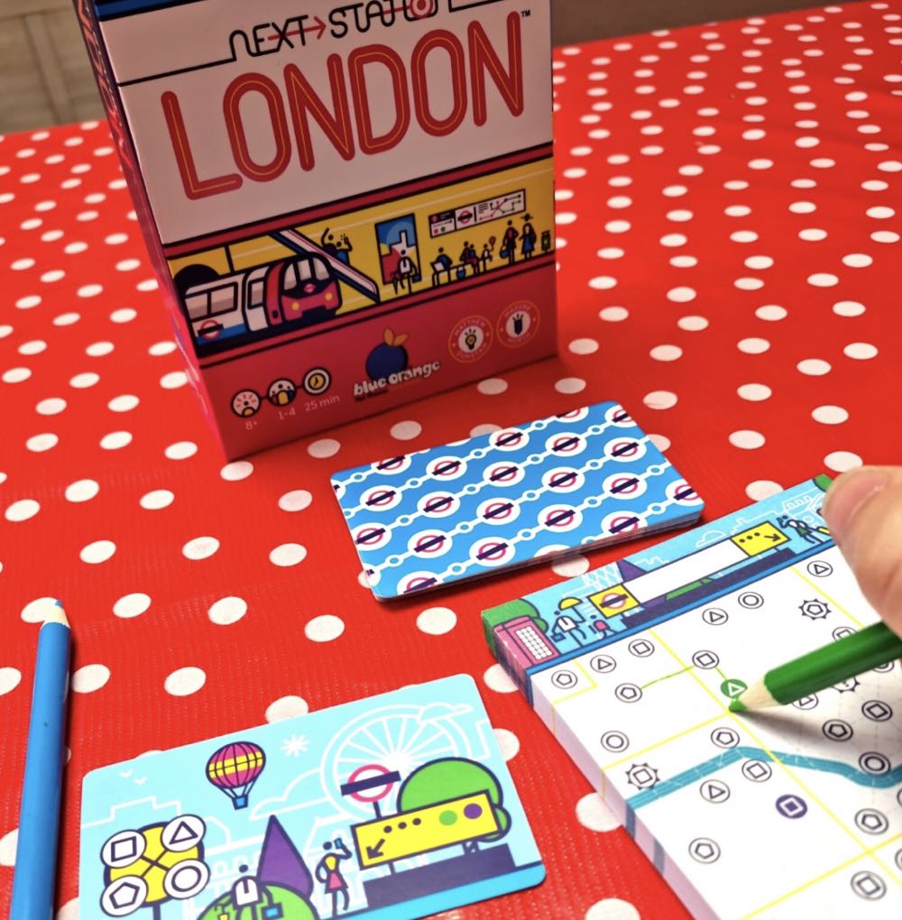 Next Station: London  (1-4) board game collectible [Barcode 4018928551982] - Main Image 2