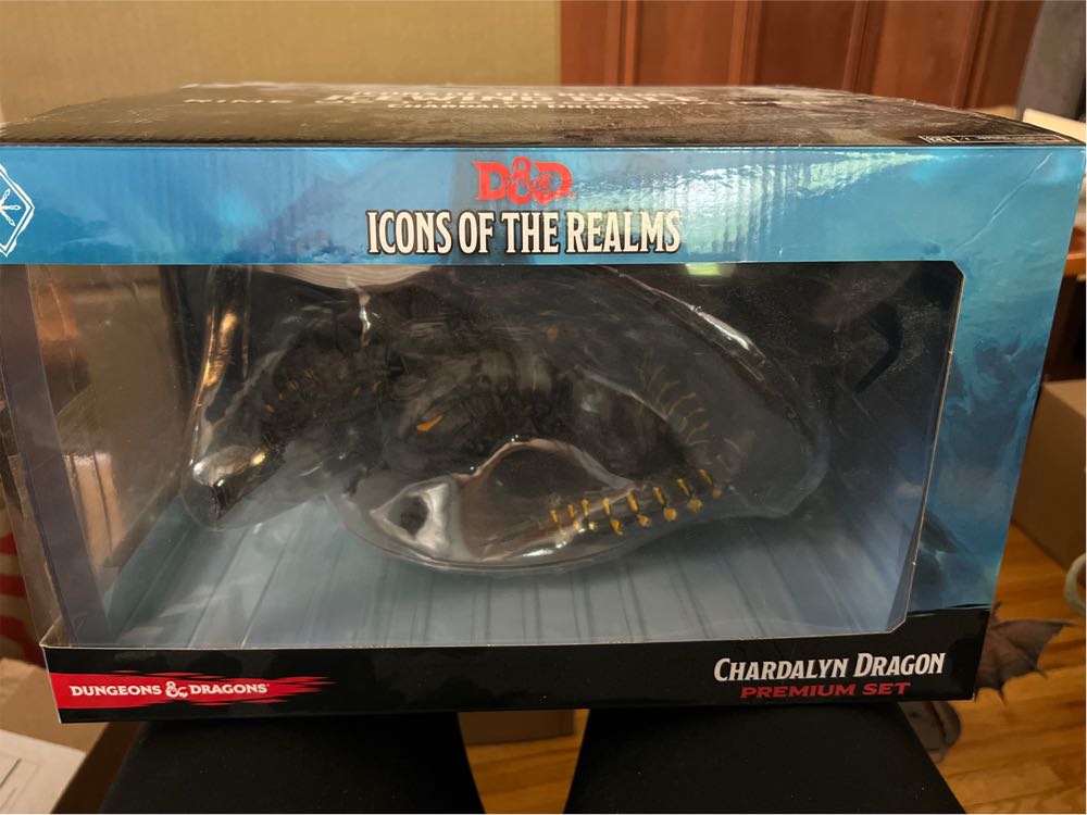 D&d Icons Of The Realms: Icewind Dale: Rime Of The Frostmaiden Chardalyn Dragon Premium Figure  board game collectible [Barcode 634482960103] - Main Image 2