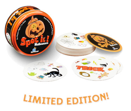 SPOT IT!™ HALLOWEEN Edition  (2-8) board game collectible [Barcode 803979004150] - Main Image 3