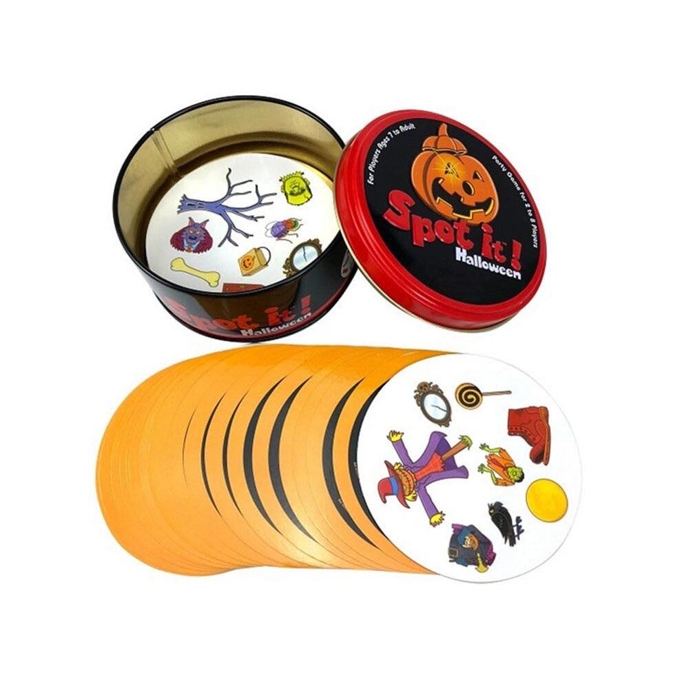 SPOT IT!™ HALLOWEEN Edition  (2-8) board game collectible [Barcode 803979004150] - Main Image 4
