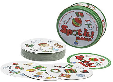 SPOT IT!™ HOLIDAYS Edition  (2-8) board game collectible [Barcode 803979005331] - Main Image 2