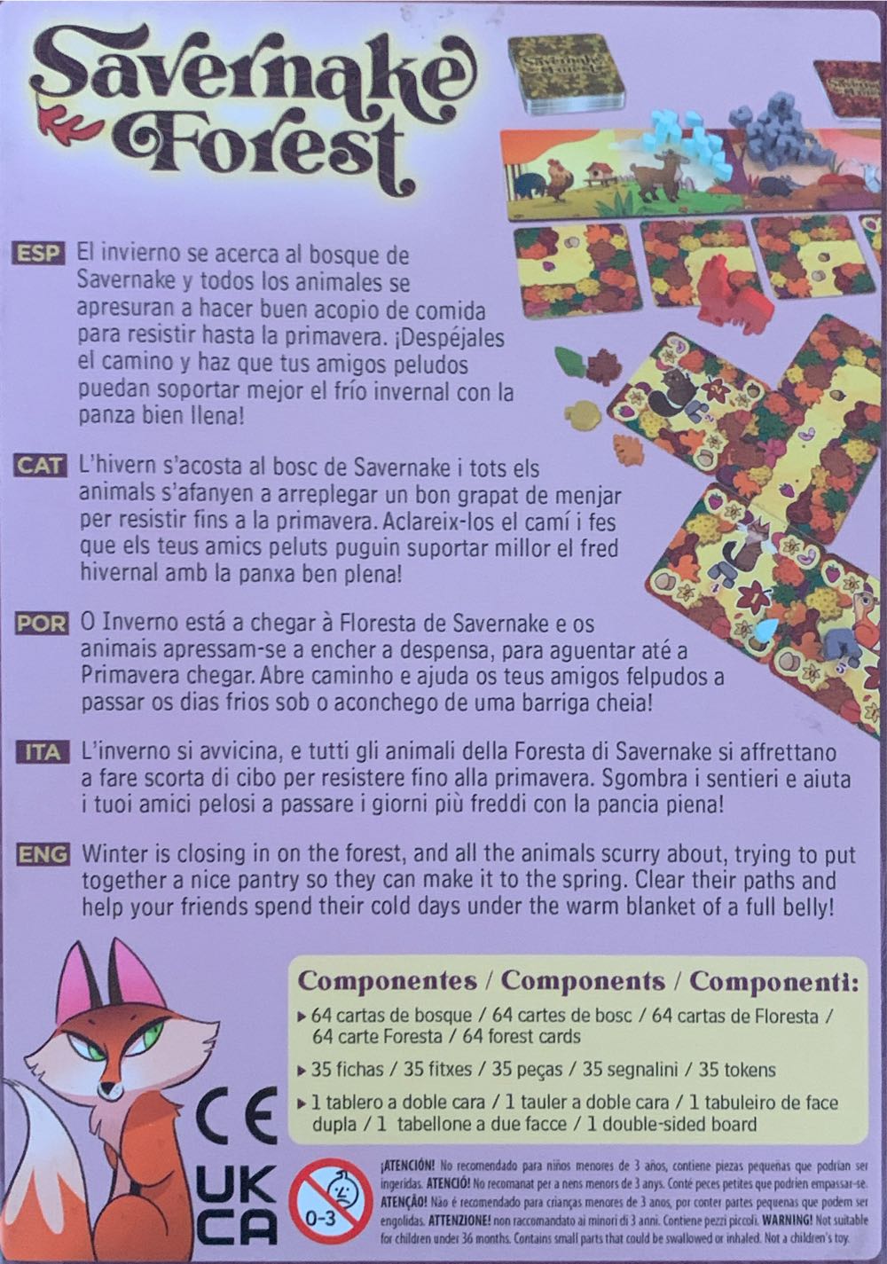 Savernake Forest  (2 3 4) board game collectible [Barcode 8436589628106] - Main Image 3