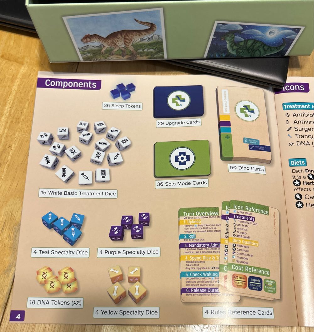 Paleo Vet  (1-4) board game collectible [Barcode 860210002610] - Main Image 2