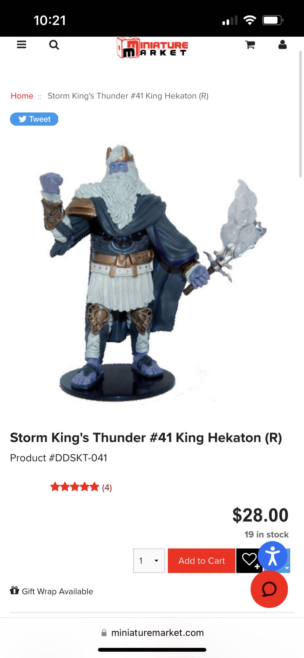 King Hekaton  board game collectible - Main Image 2