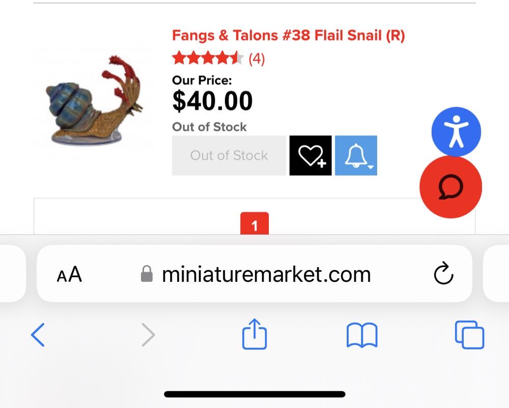 Flail Snail  board game collectible - Main Image 2