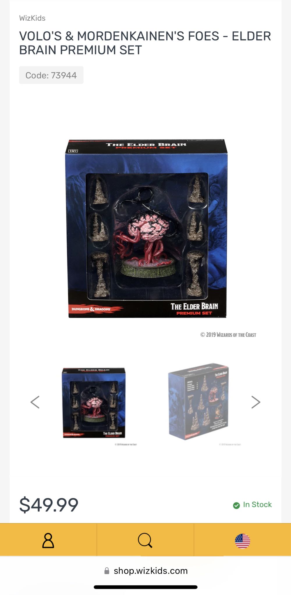 Elder Brain  board game collectible - Main Image 2