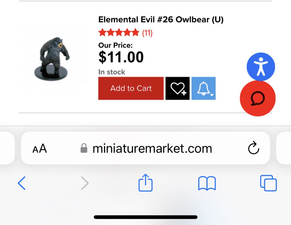 BOX: Manticores, Owlbears, Medium Creatures  board game collectible - Main Image 3