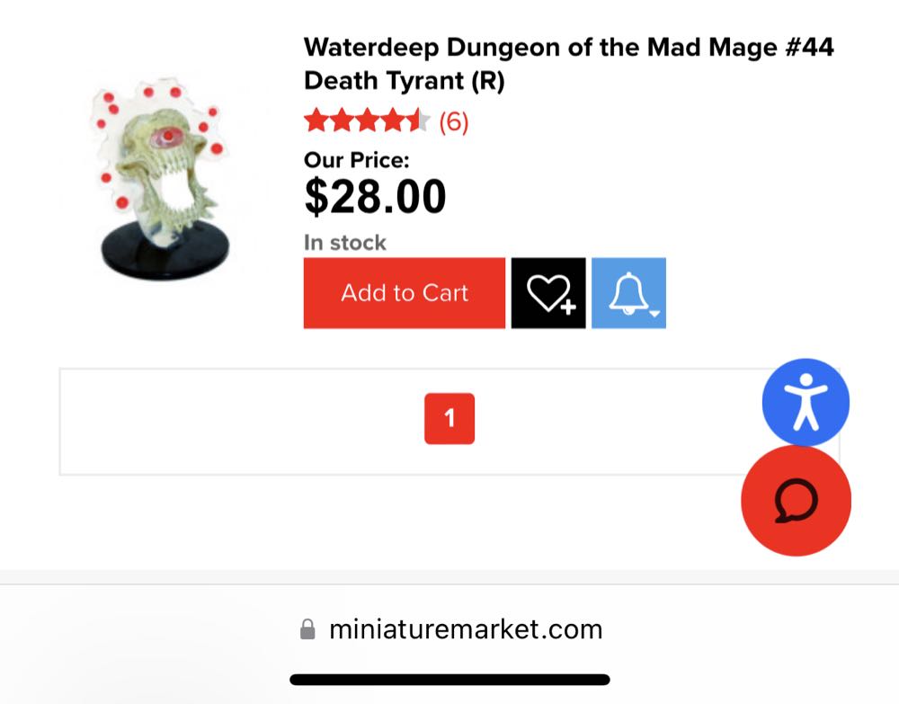 Death Tyrant  board game collectible - Main Image 2