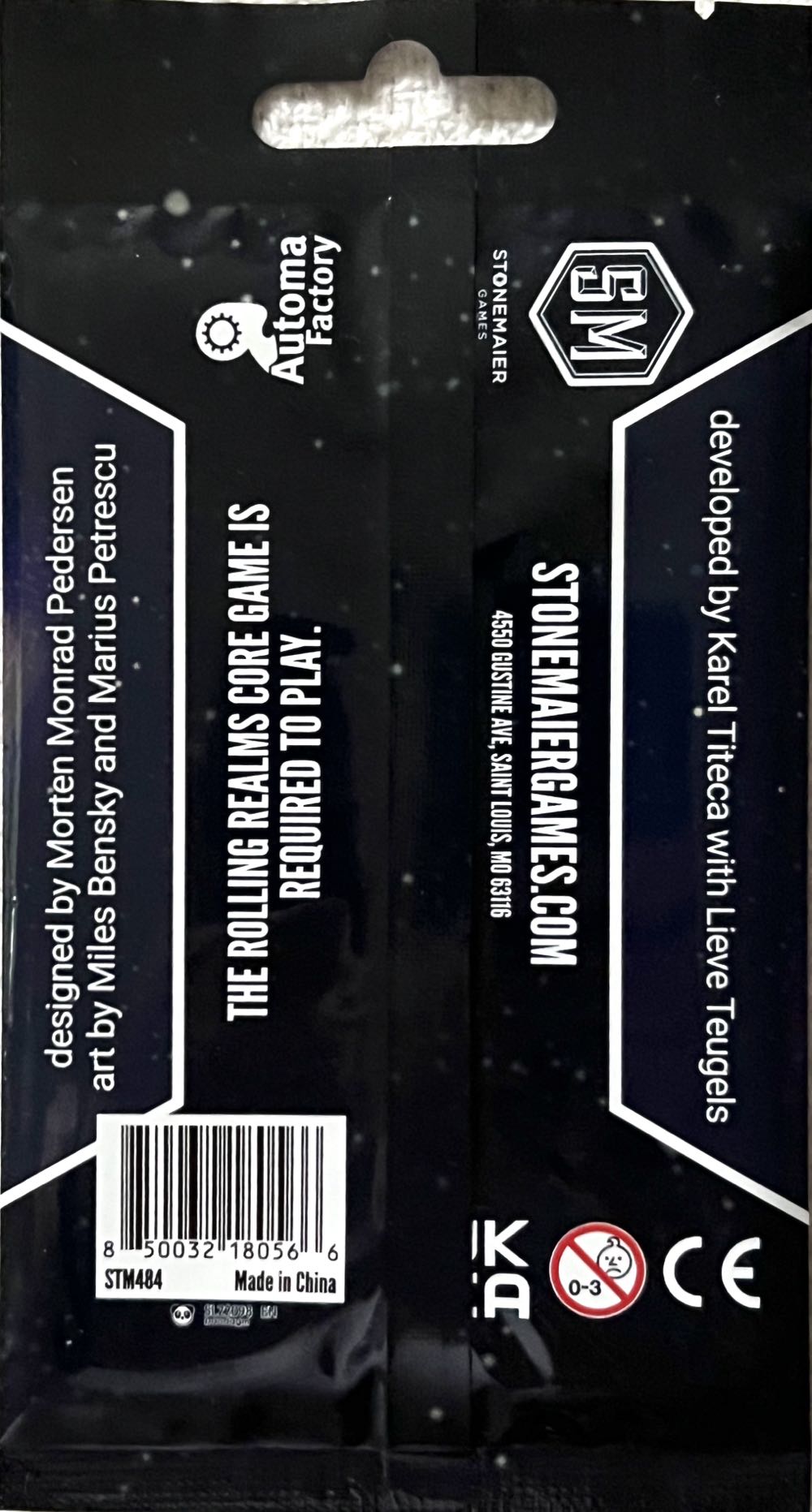 Rolling Realms: Beyond the Realmverse  (1) board game collectible [Barcode 850032180566] - Main Image 2