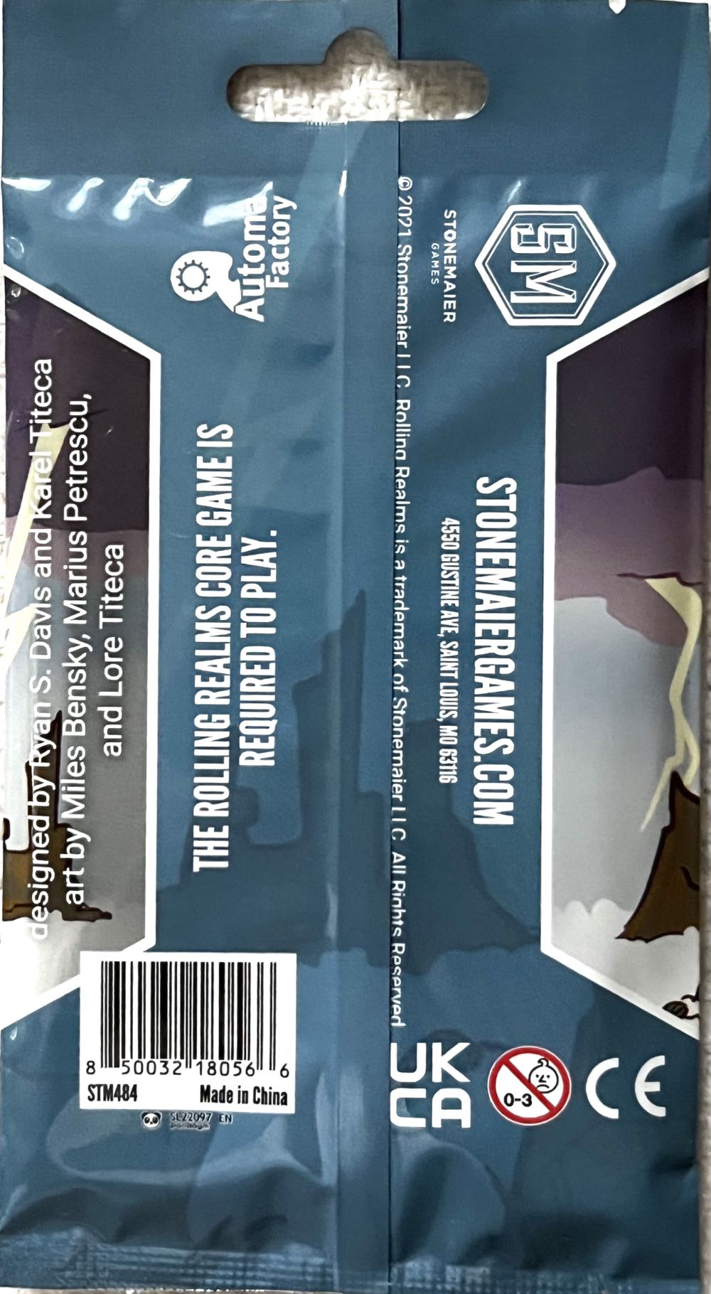 Rolling Realms: Risky Rewards   (1-6) board game collectible - Main Image 2