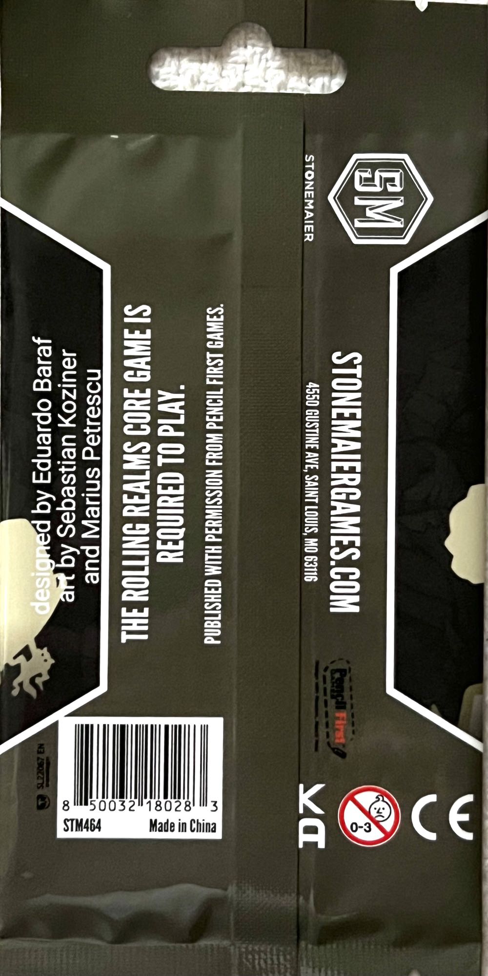 Rolling Realms - Skulk Hollow  (1-6) board game collectible [Barcode 850032180283] - Main Image 2