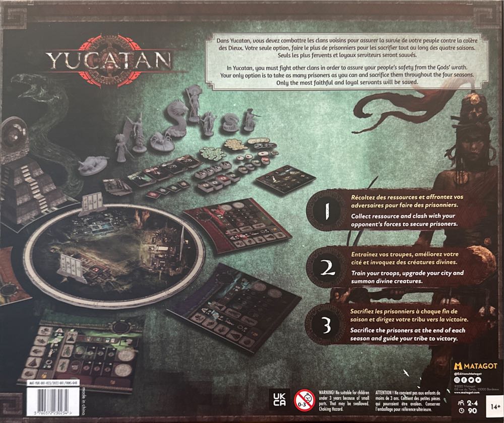 Yucatan  (1-6) board game collectible [Barcode 3760372230234] - Main Image 2