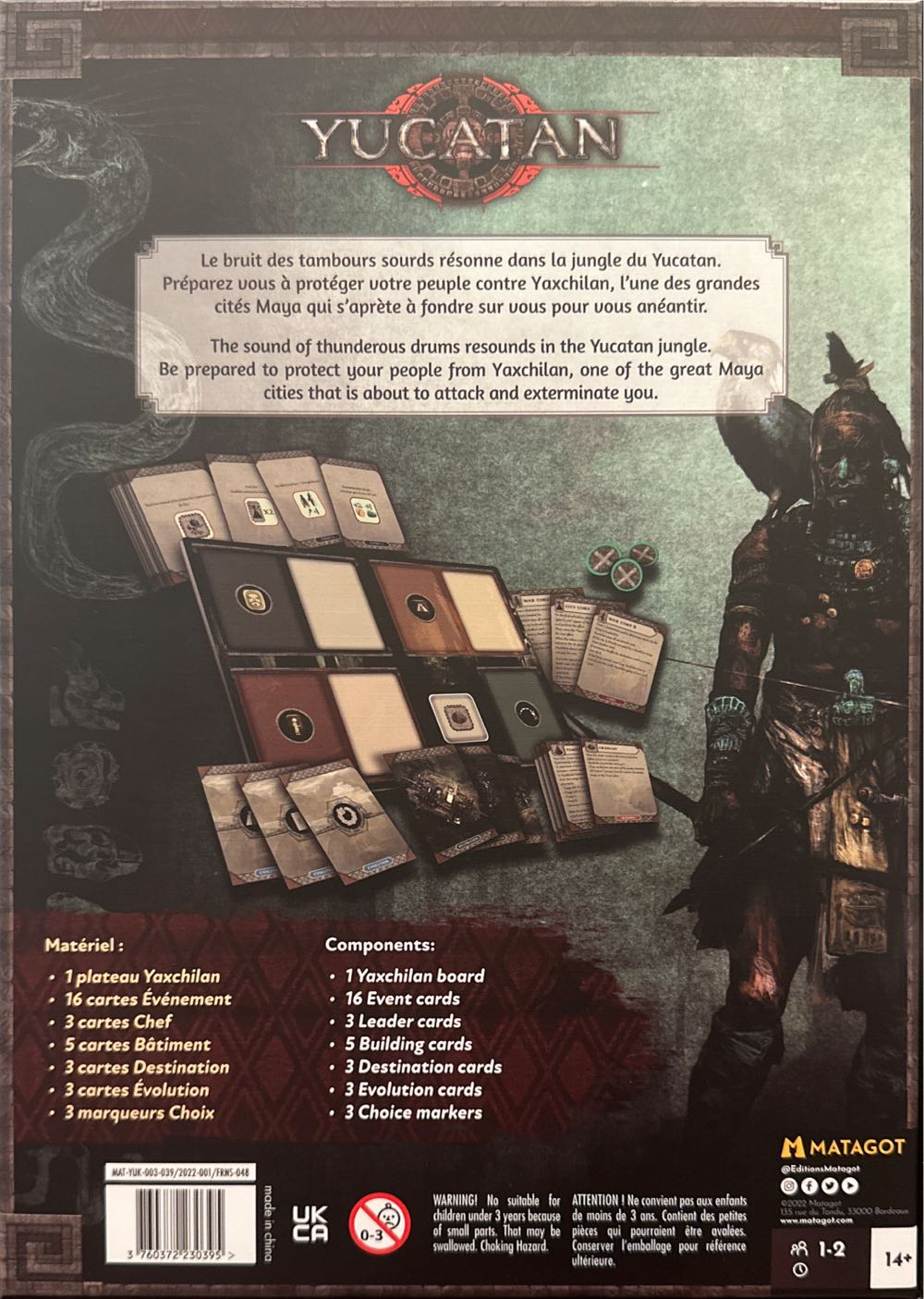 Yucatan: Solo Mode  board game collectible [Barcode 3760372230395] - Main Image 2