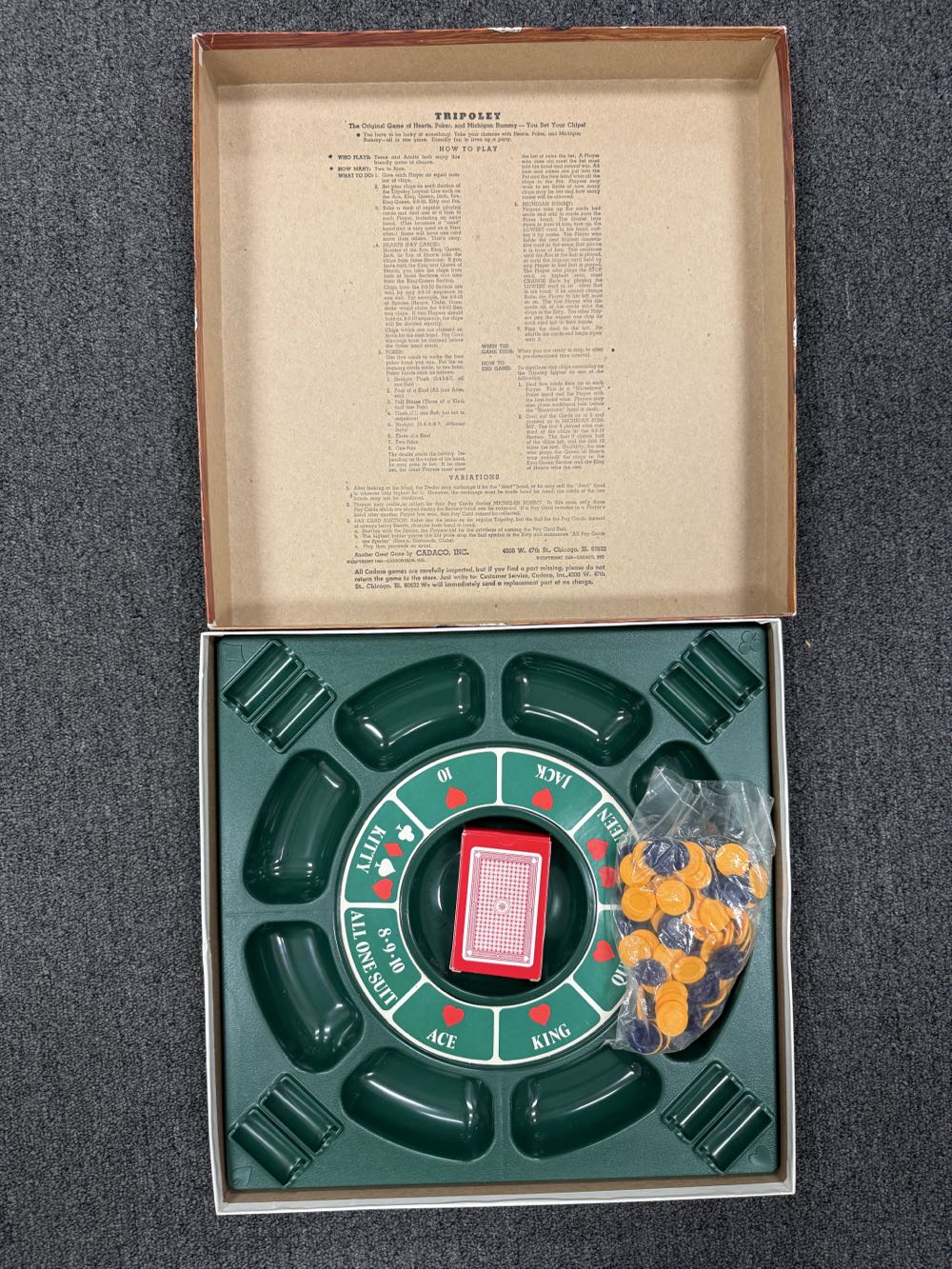 Tripoly  (2-9) board game collectible - Main Image 3