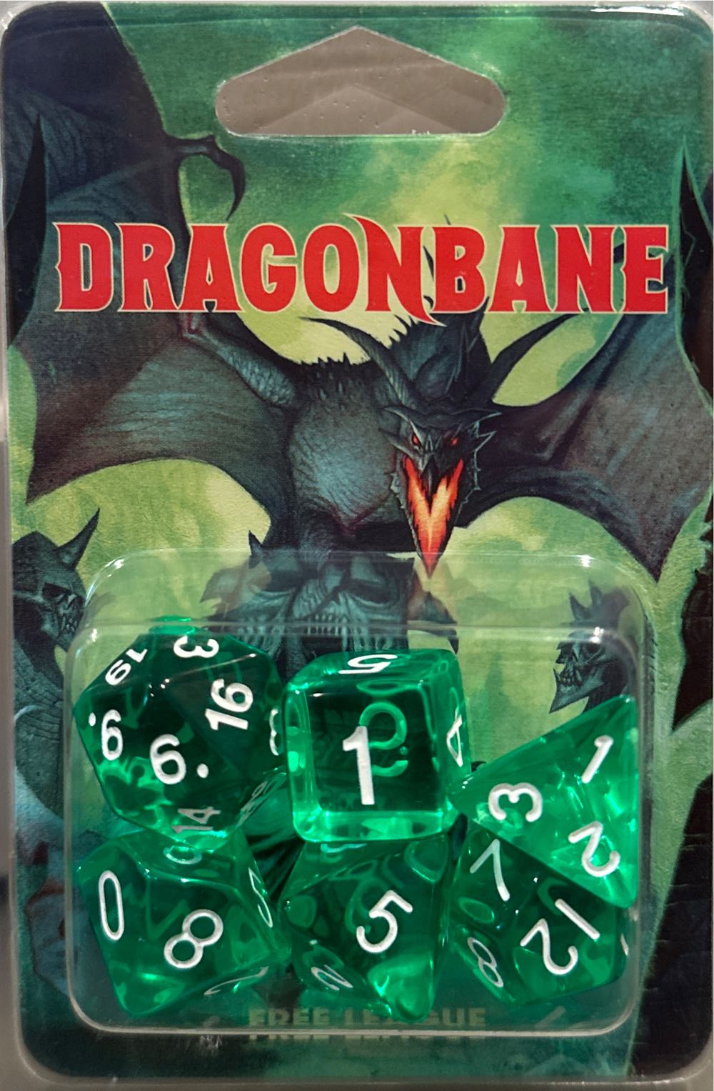 Dragonbane: Dice Set  board game collectible [Barcode 7350105220623] - Main Image 2