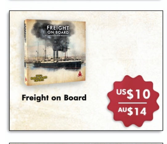 Small Railroad Empires: Freight on Board  (1-5) board game collectible [Barcode 753692052122] - Main Image 4