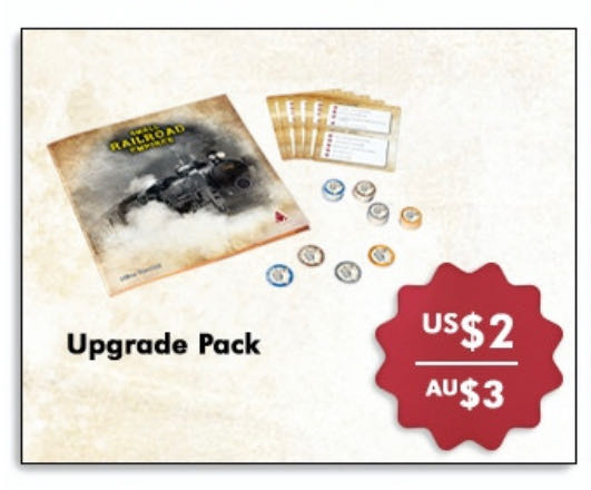 Small Railroad Empires: Upgrade Pack  (1-5) board game collectible [Barcode 753692052207] - Main Image 3