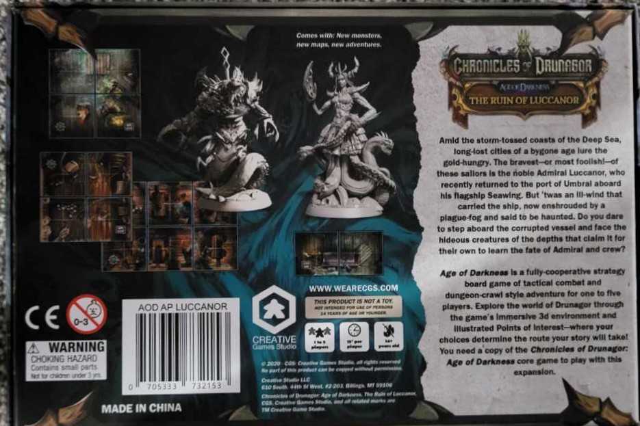 Chronicles Of Druganor Age Of Darkness: The Ruin Collector  board game collectible [Barcode 705333732153] - Main Image 2