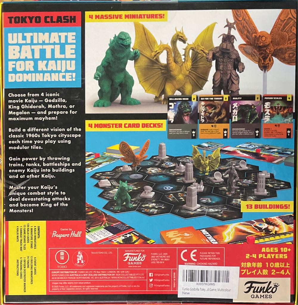 Godzilla Tokyo Clash  board game collectible - Main Image 2