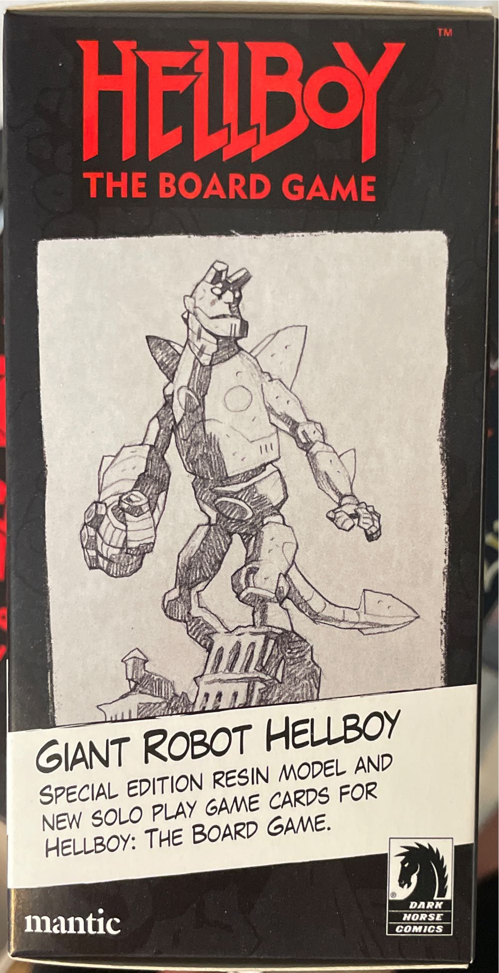 Hellboy The Board Game Giant Robot Hellboy  board game collectible [Barcode 5060469666068] - Main Image 3