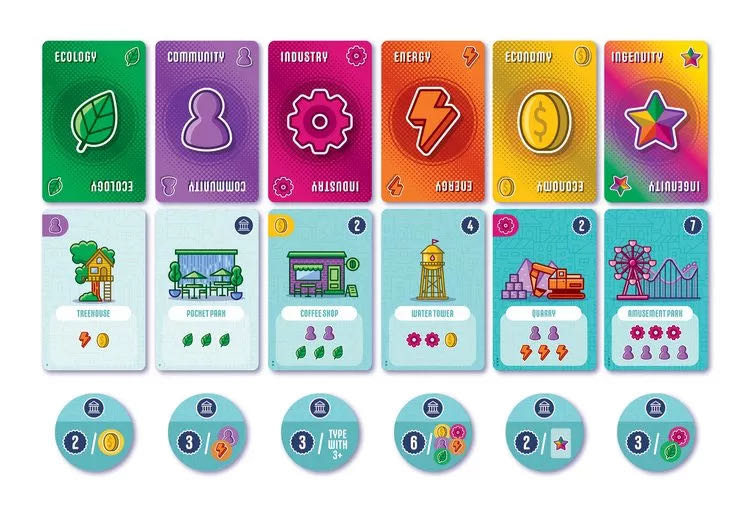 Point City  (1-4) board game collectible [Barcode 729220010100] - Main Image 4