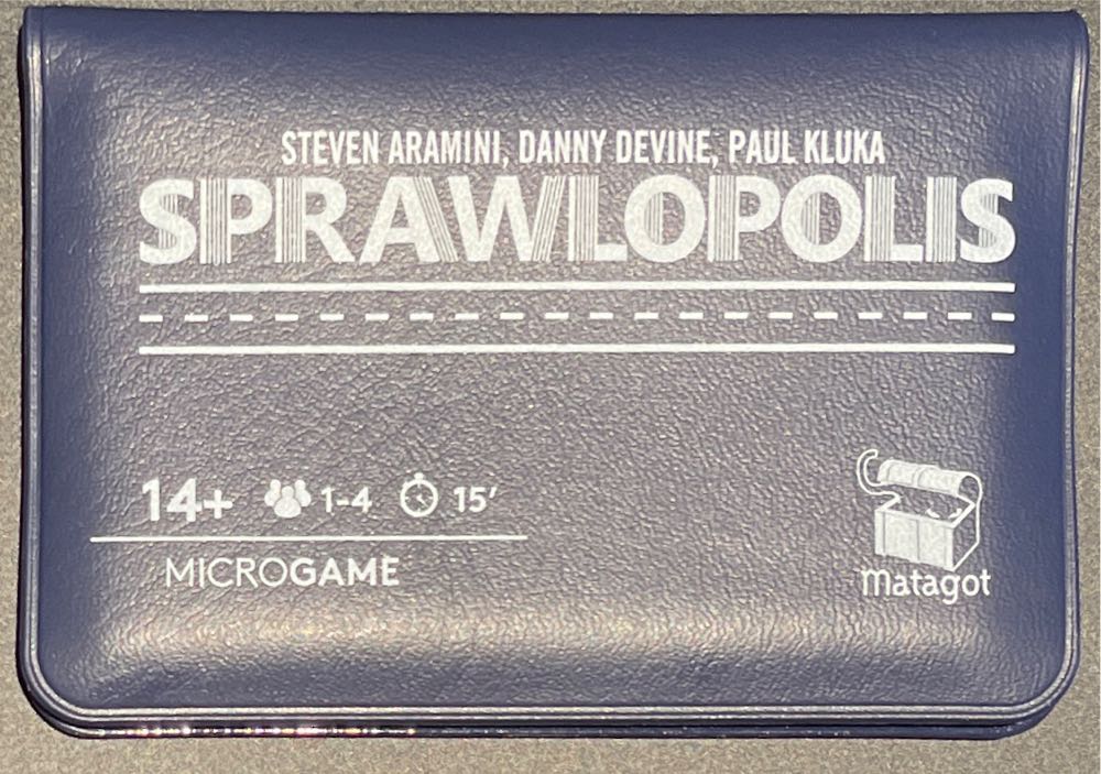 Sprawlopolis Fr Matagot Micro Game Megalopolis Games Mégalopolis Jeux Sandwich  (1-4) board game collectible [Barcode 3760146649774] - Main Image 2