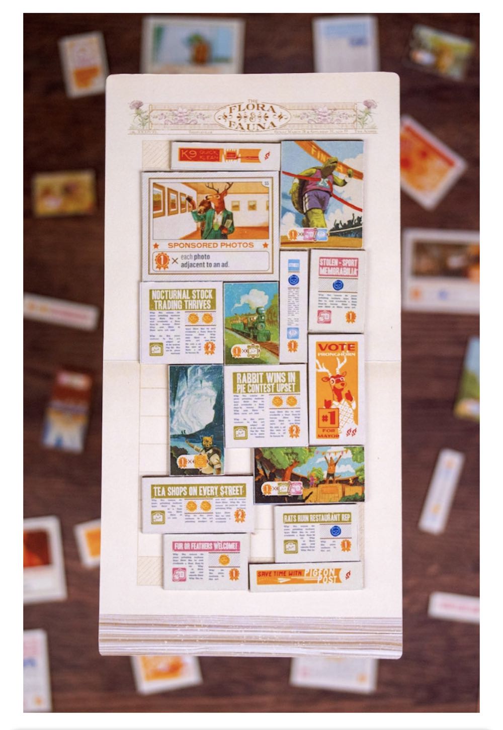 Fit to Print  (1-6) board game collectible [Barcode 729220010292] - Main Image 4