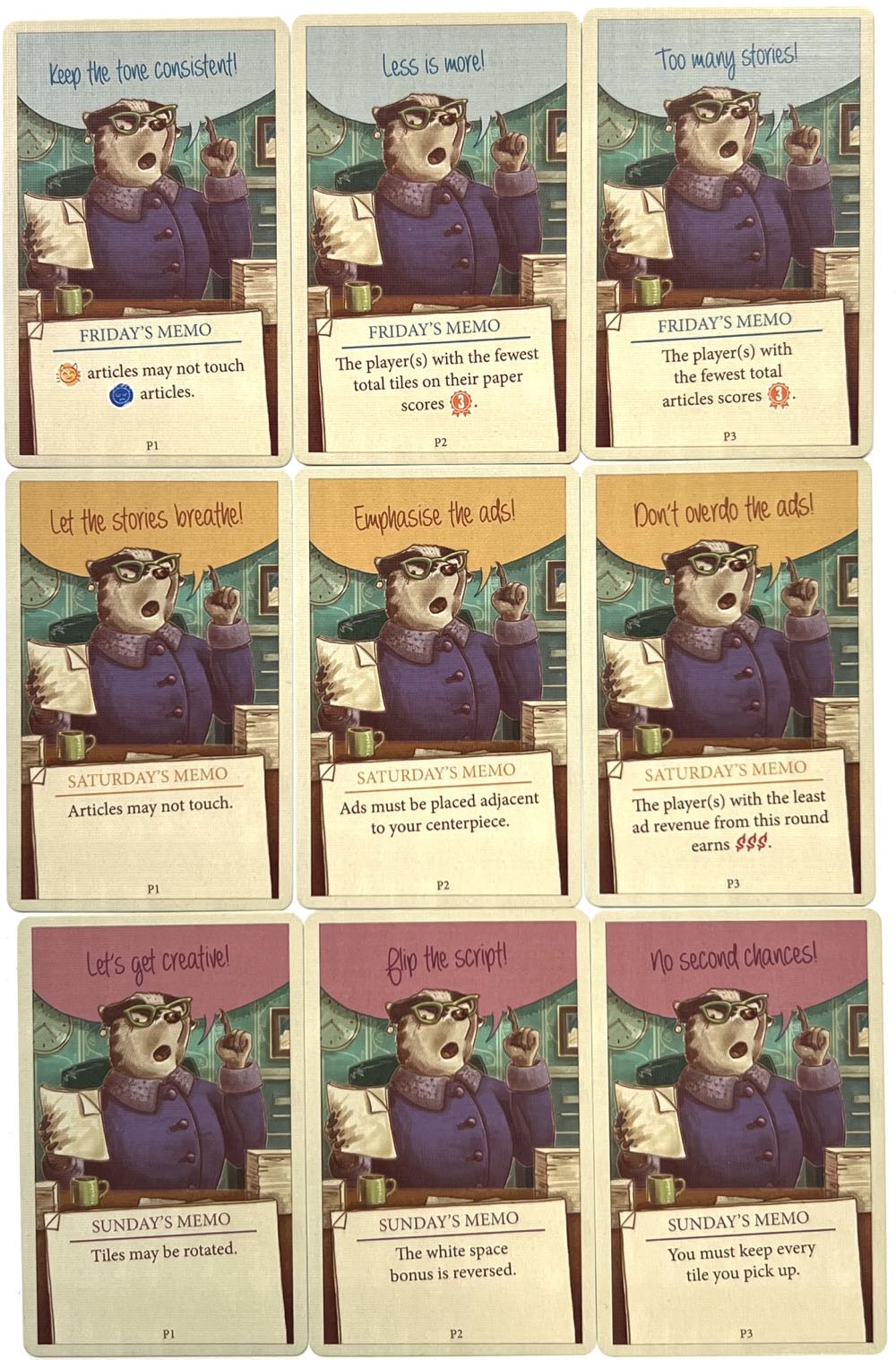 Fit to Print: Kickstarter Promo  (1-4) board game collectible [Barcode 729220010308] - Main Image 4