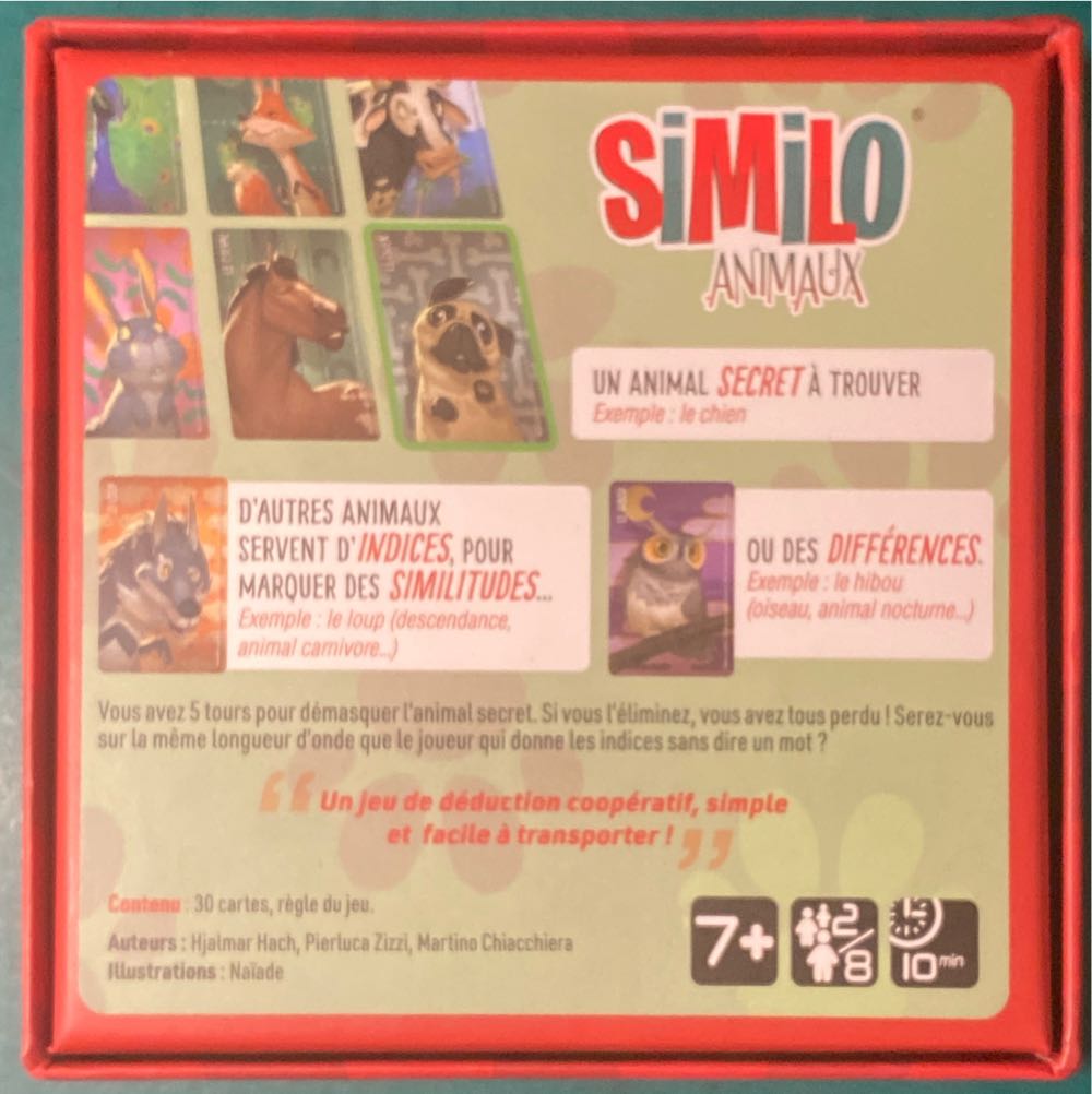 Similar Animals Fr Gigamic{}hsan  (2-8) board game collectible [Barcode 3421272828715] - Main Image 2