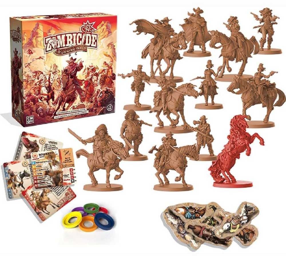 Zombicide: Undead Or Alive - Steampunk KS Pledge  (1-6) board game collectible - Main Image 3