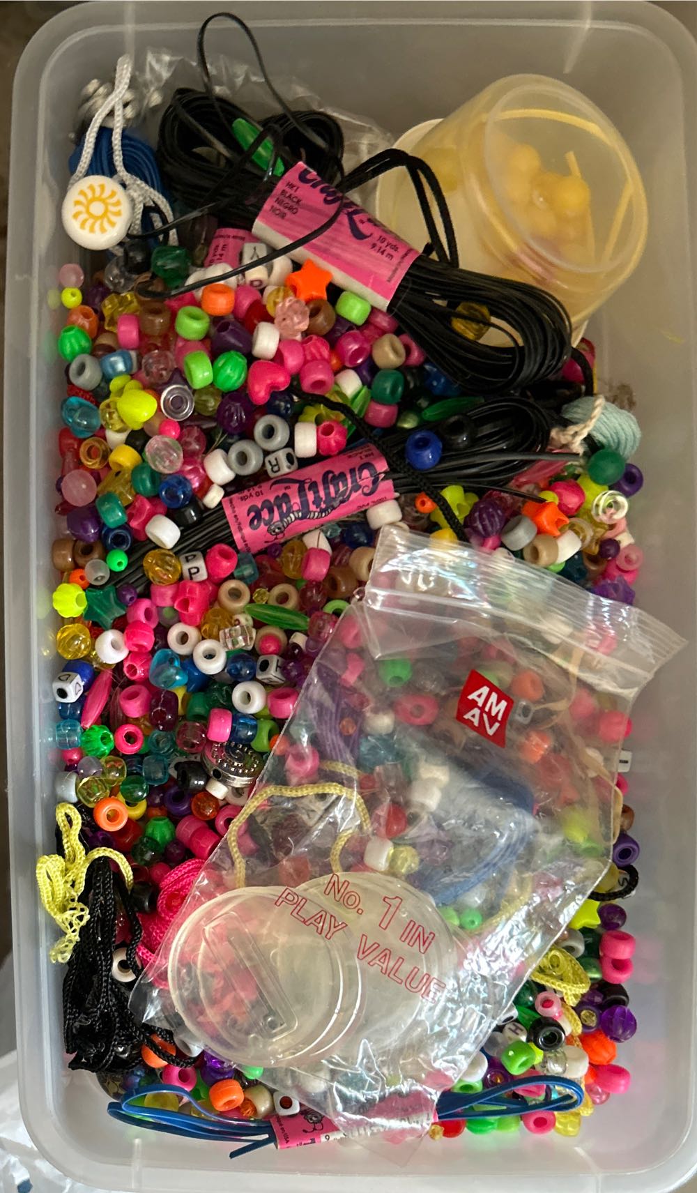 Crafts - Bucket Of Beads  board game collectible [Barcode 717968126696] - Main Image 2