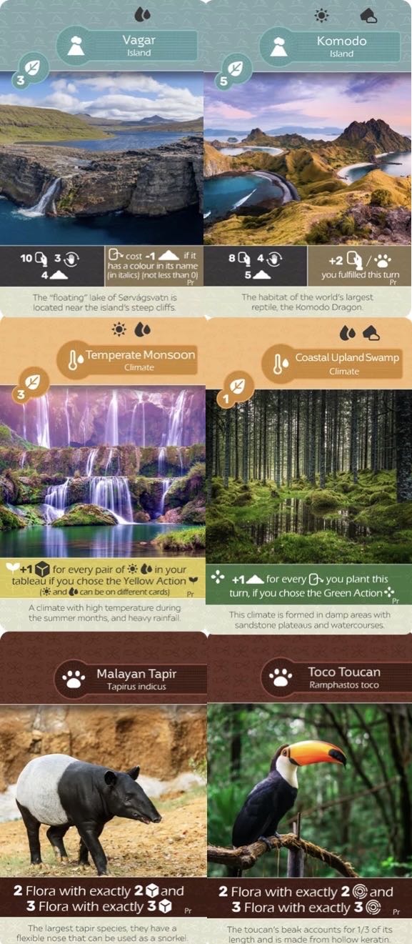 Earth: BGG Promo Pack  (1-5) board game collectible - Main Image 2