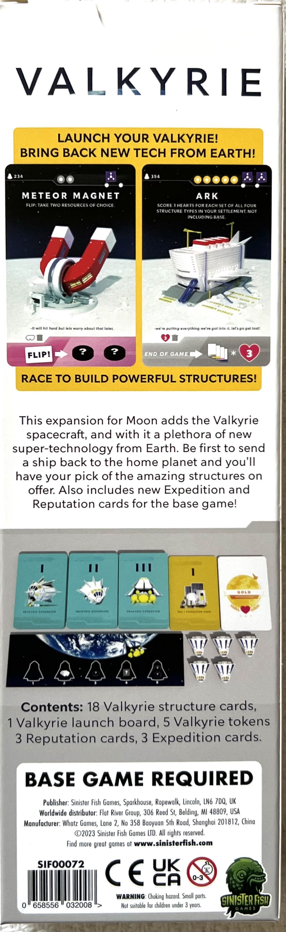 Moon: Valkyrie  (1-5) board game collectible [Barcode 658556032008] - Main Image 2