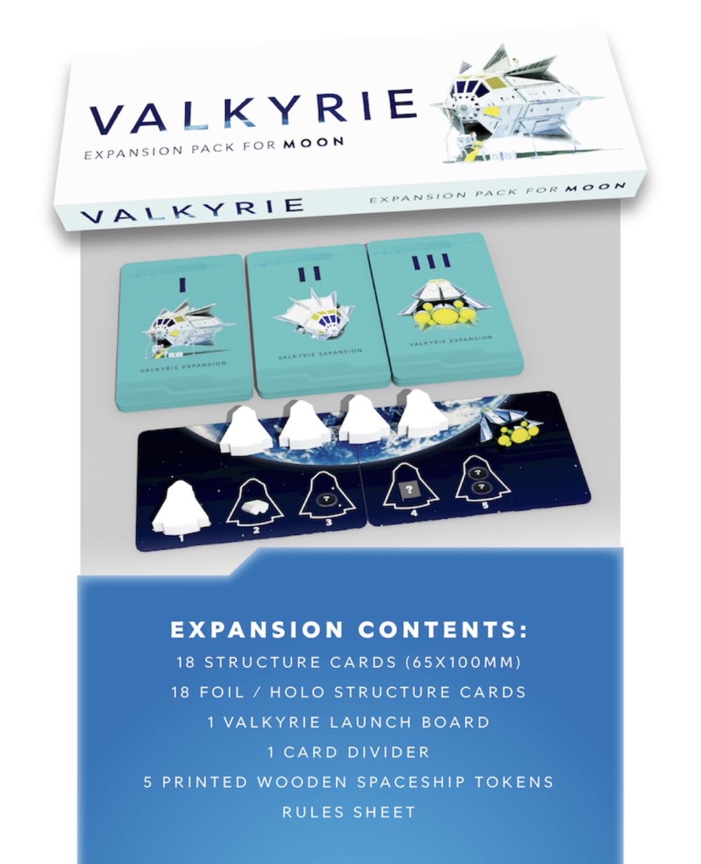 Moon: Valkyrie  (1-5) board game collectible [Barcode 658556032008] - Main Image 3