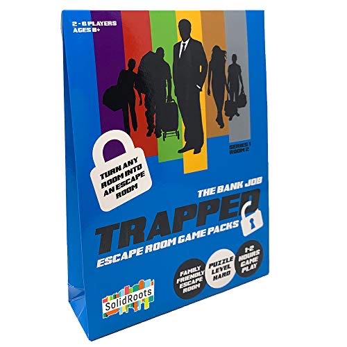Trapped: The Bank Job. Escape Room Game  (2-8) board game collectible [Barcode 850015774119] - Main Image 1