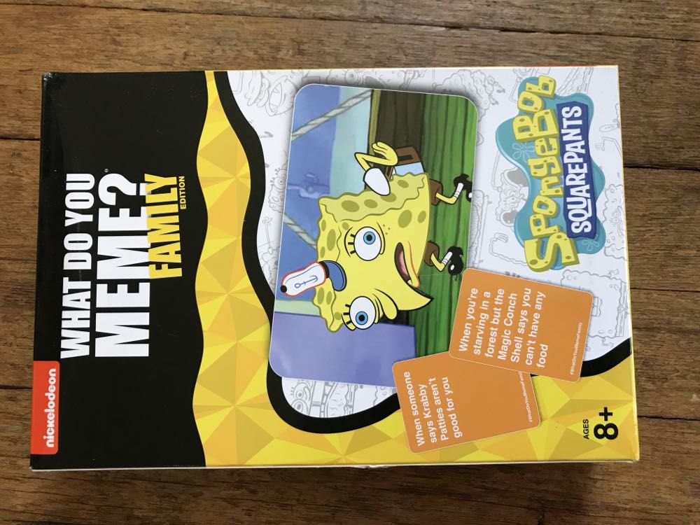 What Do You Meme?® Family Featuring Spongebob Squarepants  (3+) board game collectible [Barcode 810816032405] - Main Image 2