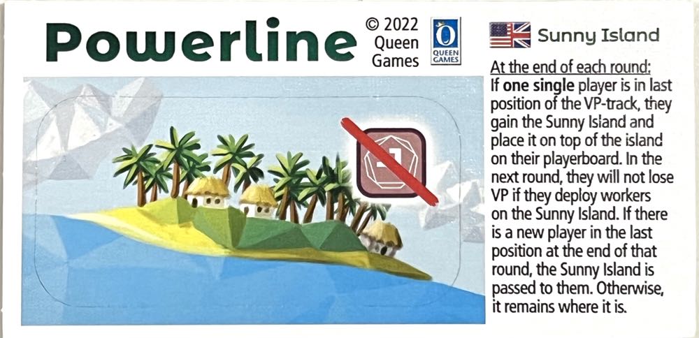 Powerline: Sunny Island  (1-6) board game collectible - Main Image 2
