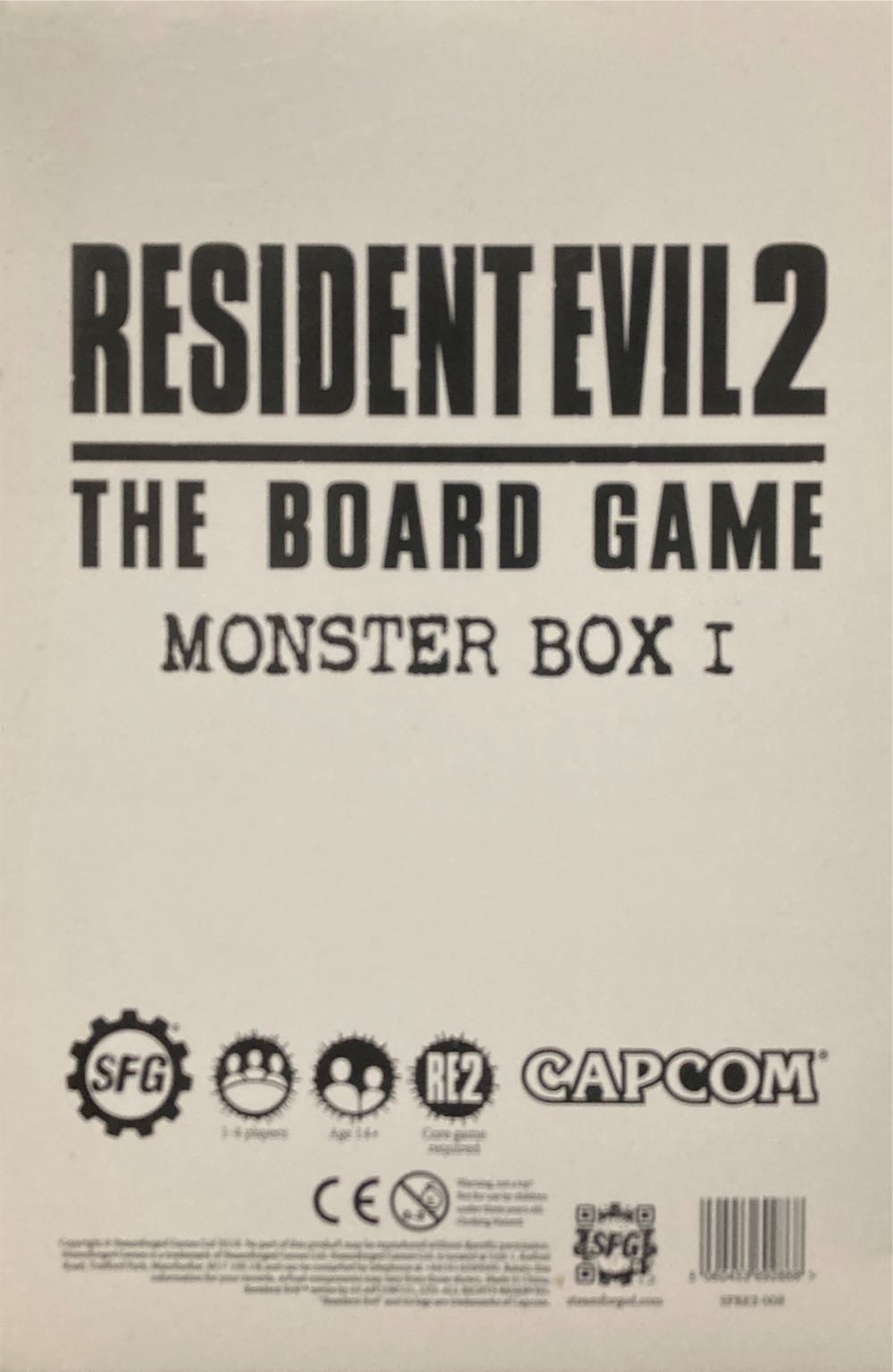 Resident Evil 2 Monster Box 1-3  board game collectible - Main Image 2
