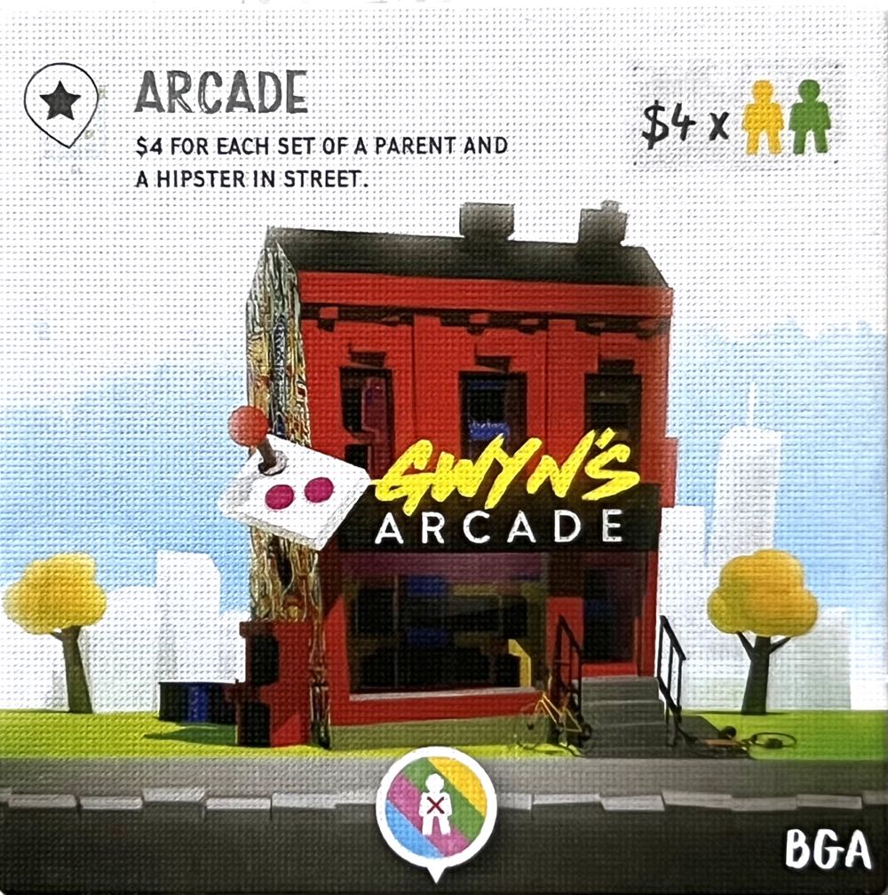 Streets: Board Game Arena Promo Tile  board game collectible [Barcode 658556087725] - Main Image 3