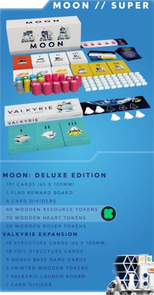 Moon  (1-5) board game collectible - Main Image 3