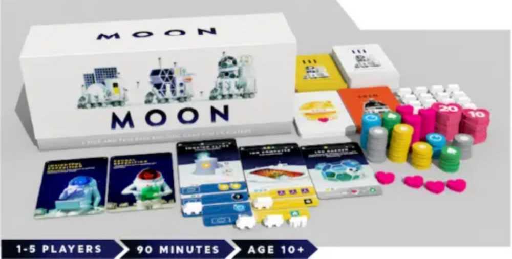 Moon  (1-5) board game collectible - Main Image 4